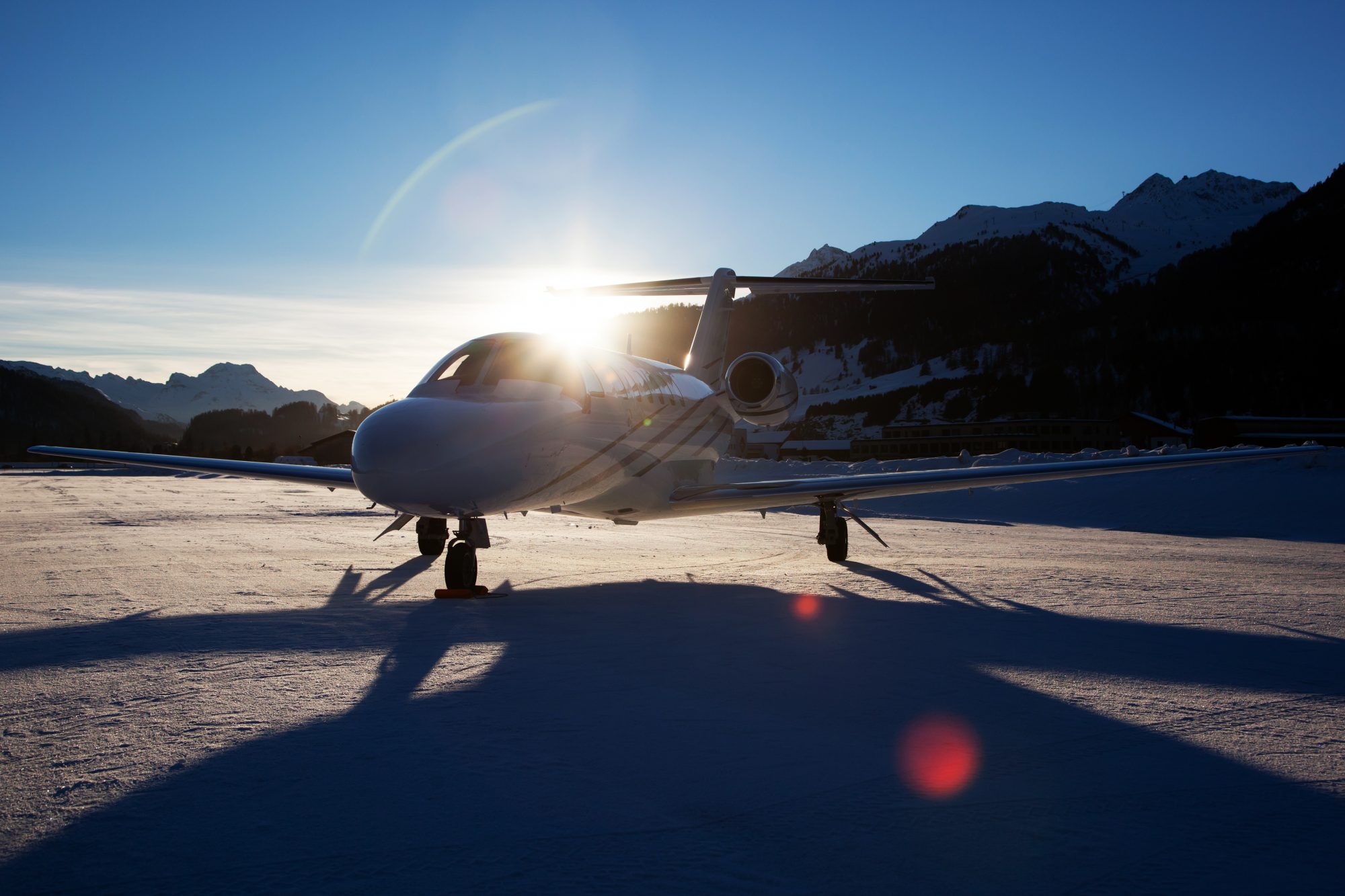 Reach the Slopes Faster By Private Jet