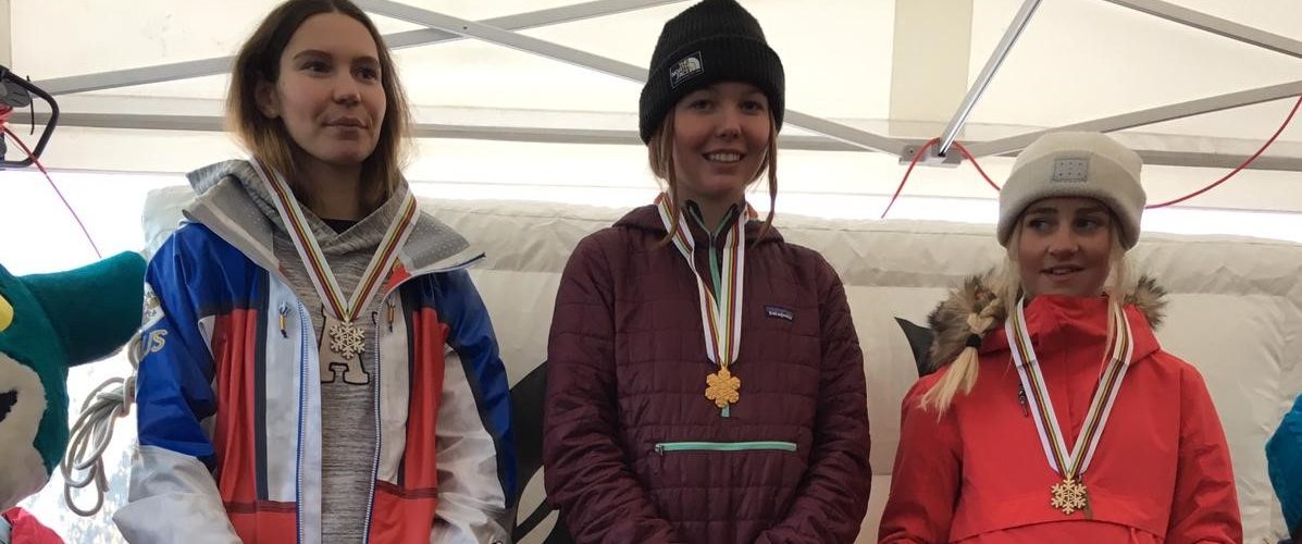 crop 190126 Connie Brogden 2019 Ski Halfpipe Junior World Champion Leysin SUI