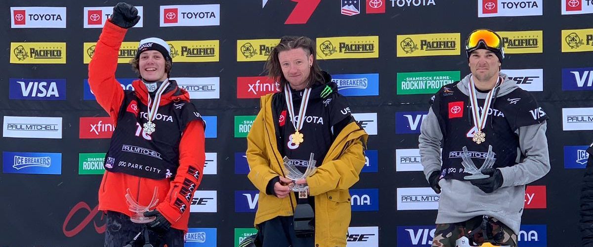 190206 James Woods 2019 World ski slopestyle podium