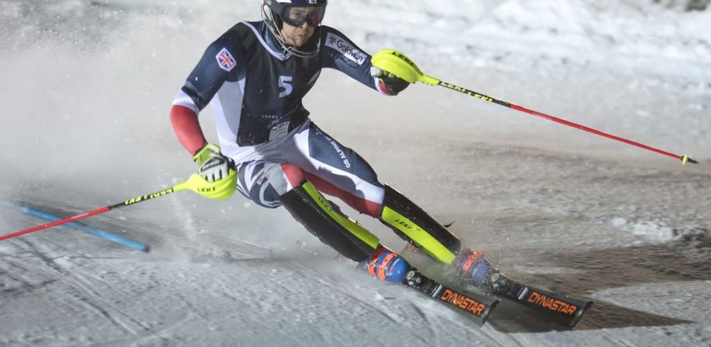 190116 Dave Ryding Crans Montana Night Slalom Credit Luciano Miglionico