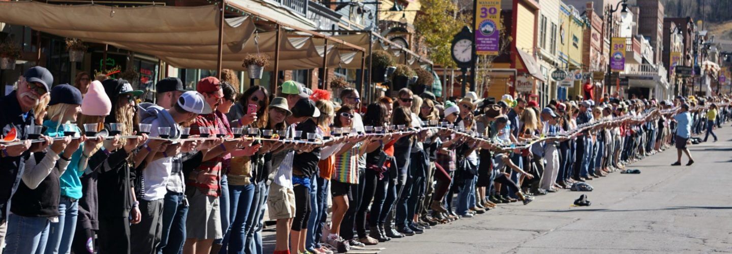 Park City Reclaims Shot Ski World Record