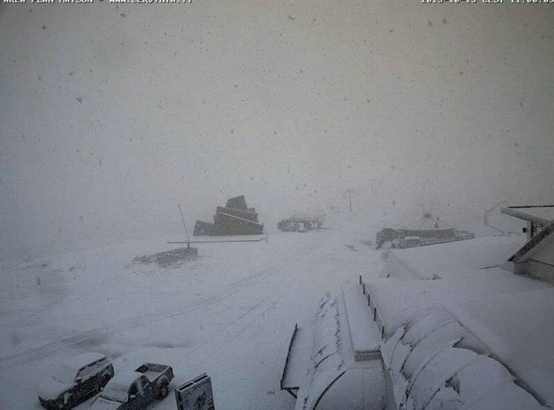 October Powder Alarm for Engelberg After a Foot of Snowfall