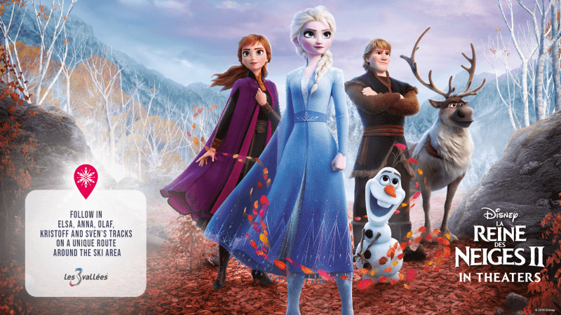 Frozen 2 Themed Holidays in Les 3 Vallées
