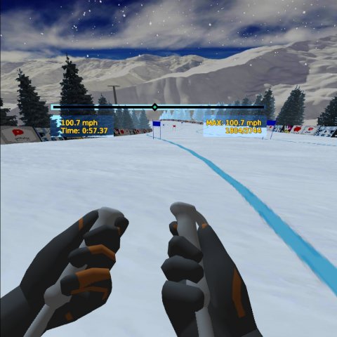 Virtual Reality Ski Game Launches Online