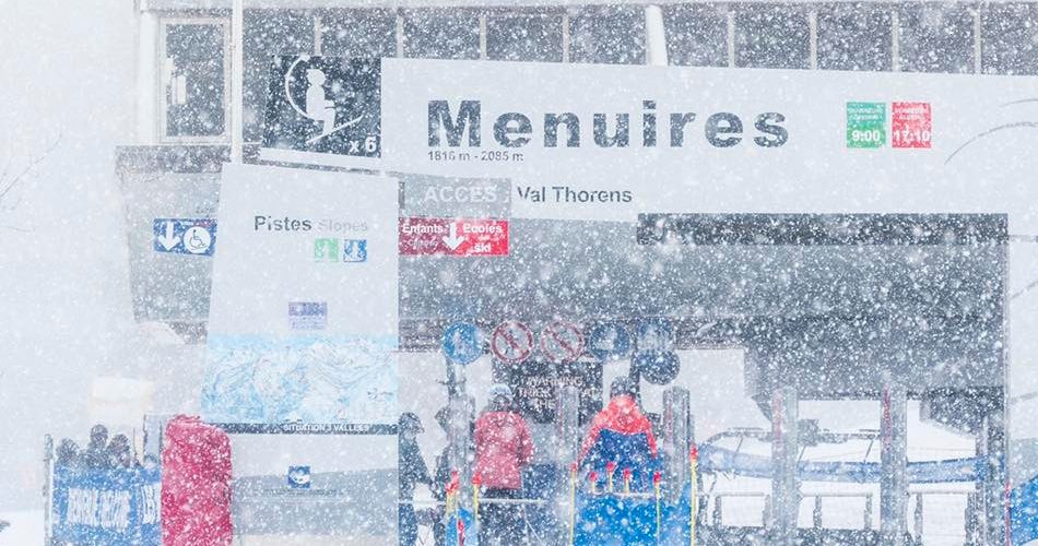 Les Menuires 31st March crop