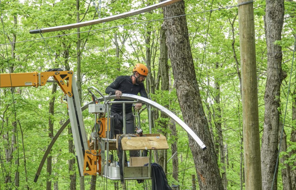 Zipline Coasters The Next New Thing in Ski Resorts