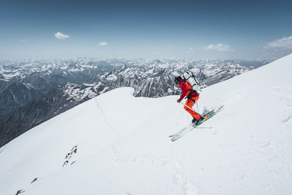 First Ski Descent of Nearly 6,000m Peak By Team Including 2 Brits