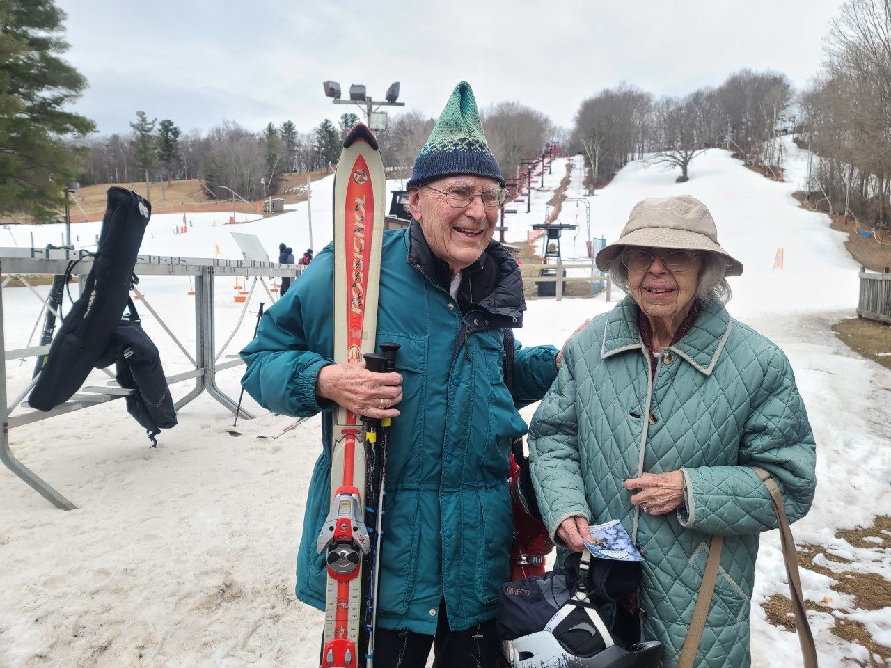 Skier Retires From Sport After 90 Years On the Slopes
