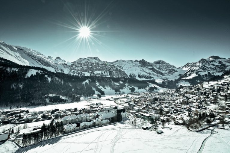 Skiing in Engelberg-Titlis