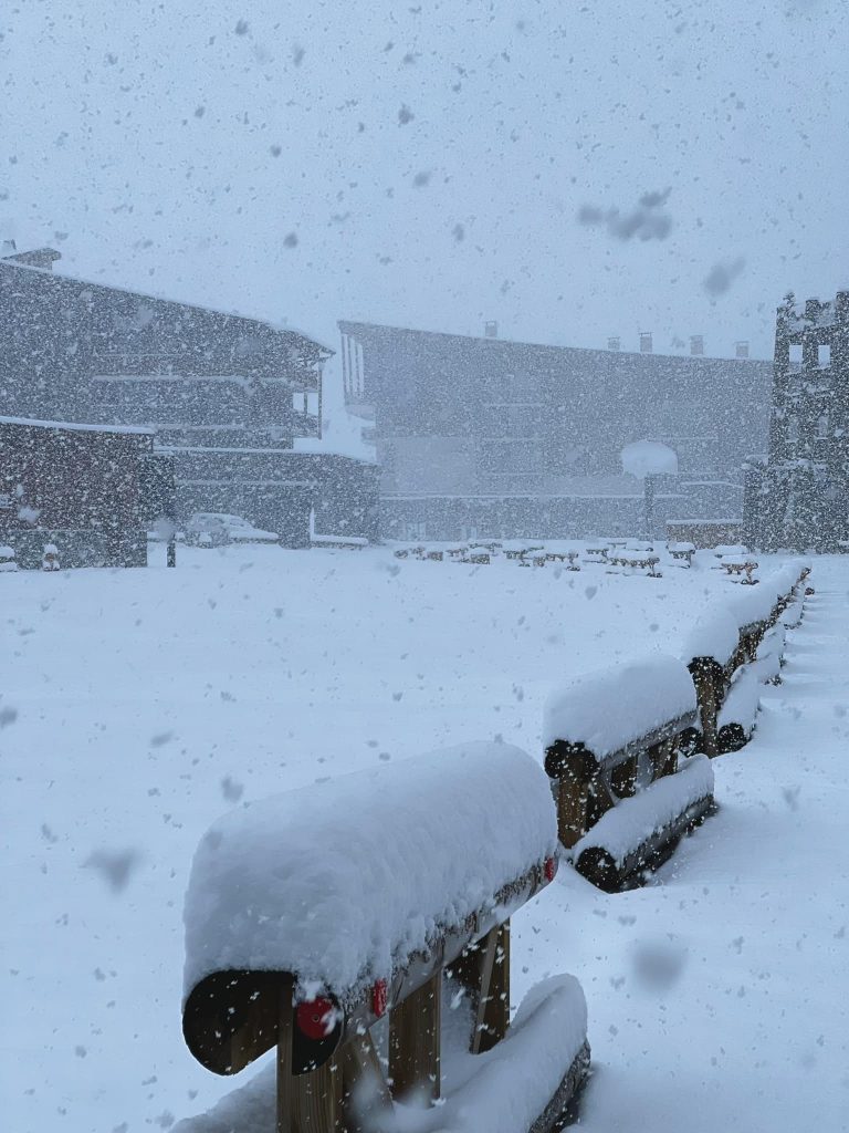 Snow Still Dumping in the Alps