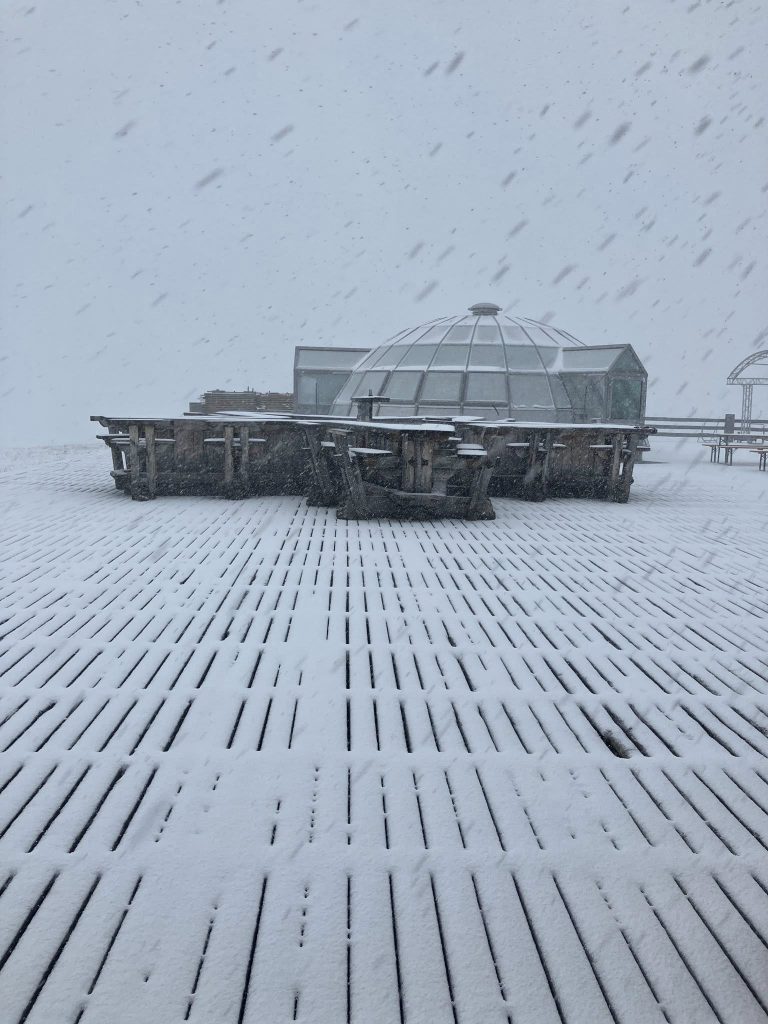 Fresh Snowfall in the Alps