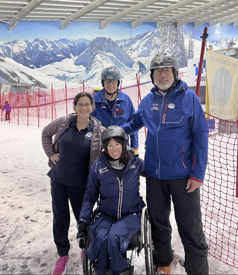Paralympic Paddler&#8217;s First Ski &#038; DSUK Fundraising