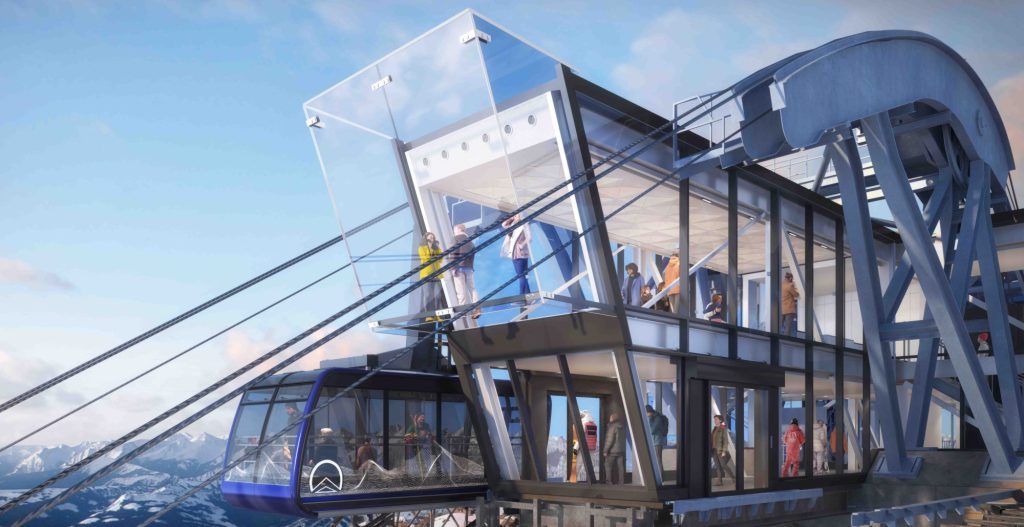 A Glass Gallery on Big Sky&#8217;s Lone Peak