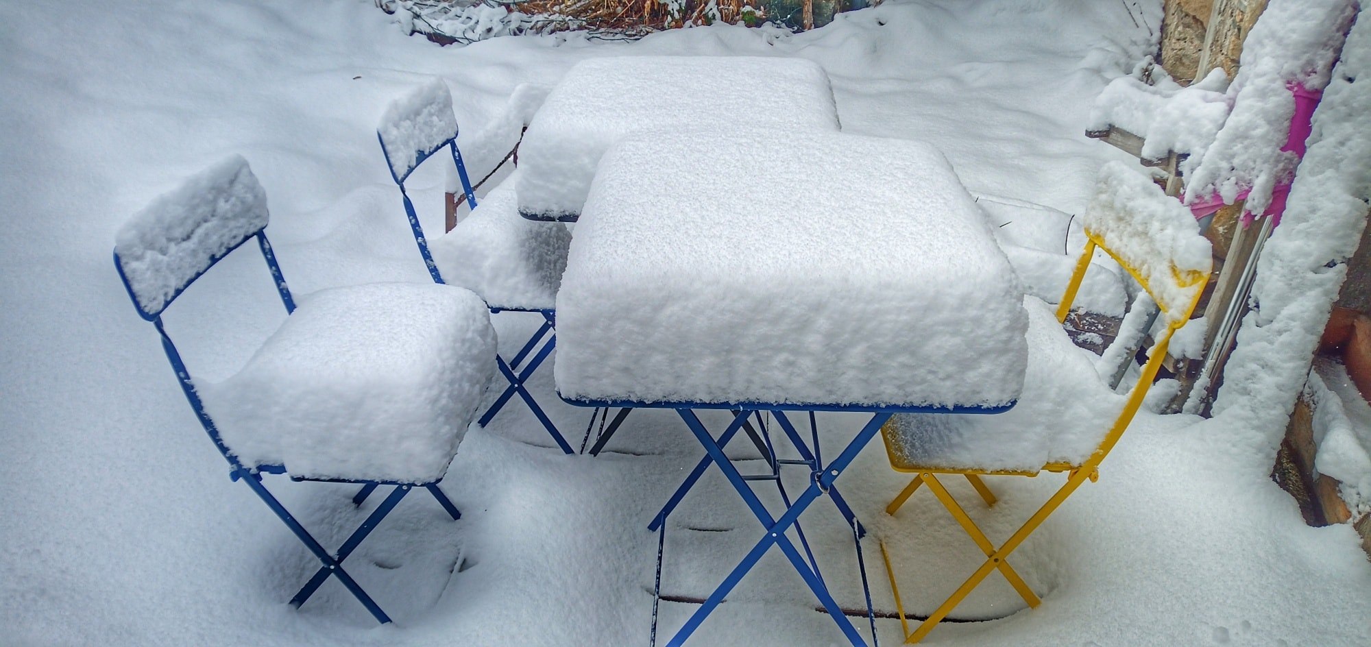 Heavy Snowfall in The Alps Heavy Snowfall in The Alps
