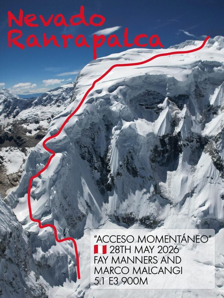 British Alpinist Fay Manners Completes First Ski Descent On Peru’s Ranrapalca