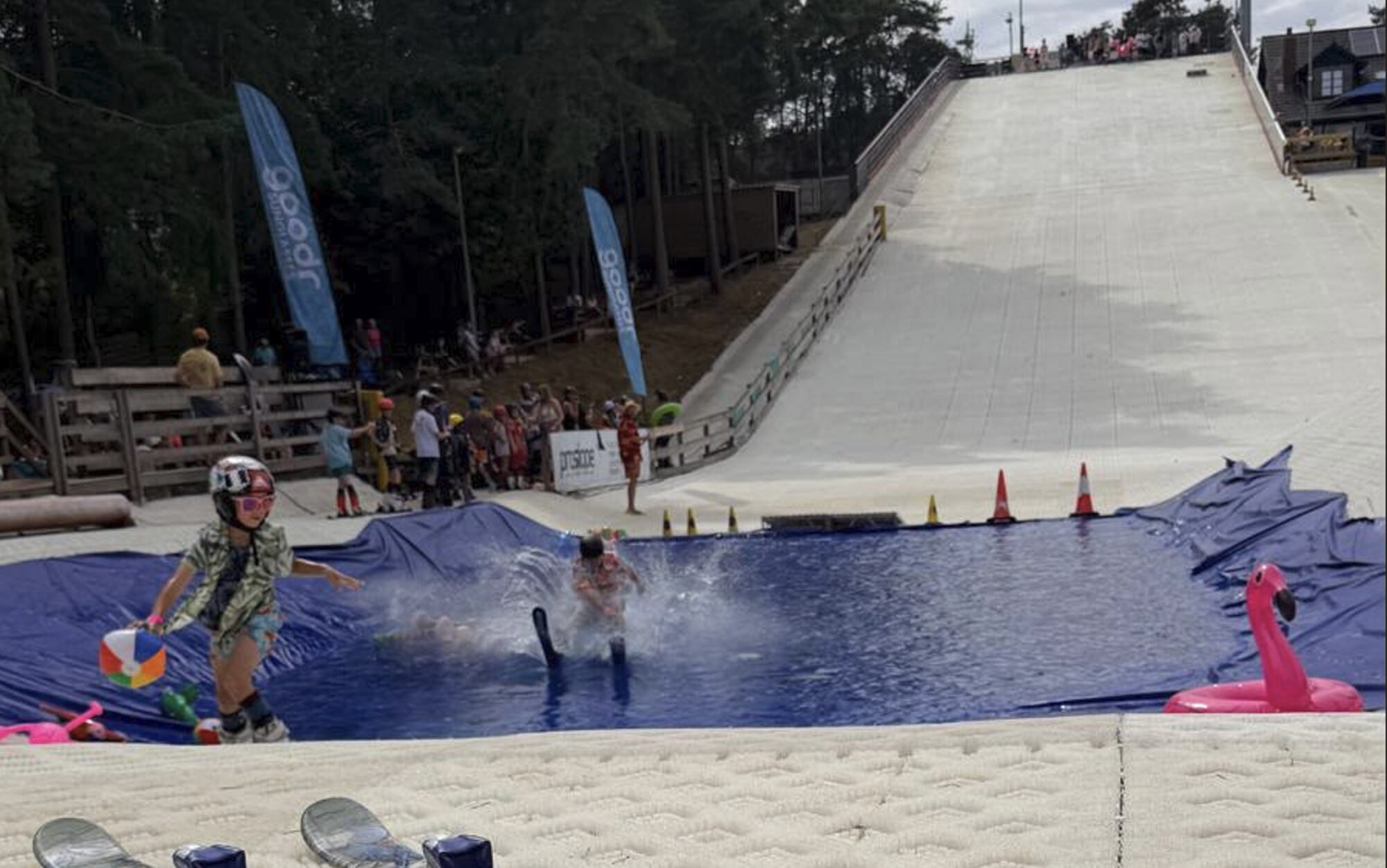 Snowtrax Pond Skim Biggest Yet