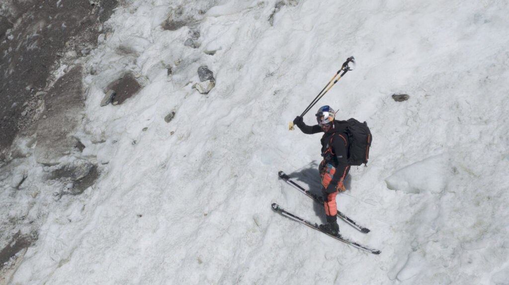 8000m+ Peak Skied Top To Snowline For First Time