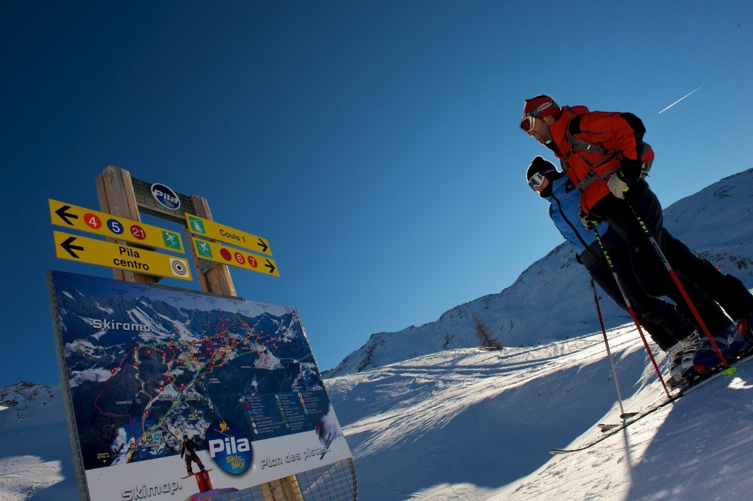 VALLE D'AOSTA, pannello sulle piste da sci a Pila (foto paolo rey)05-resized-to-large